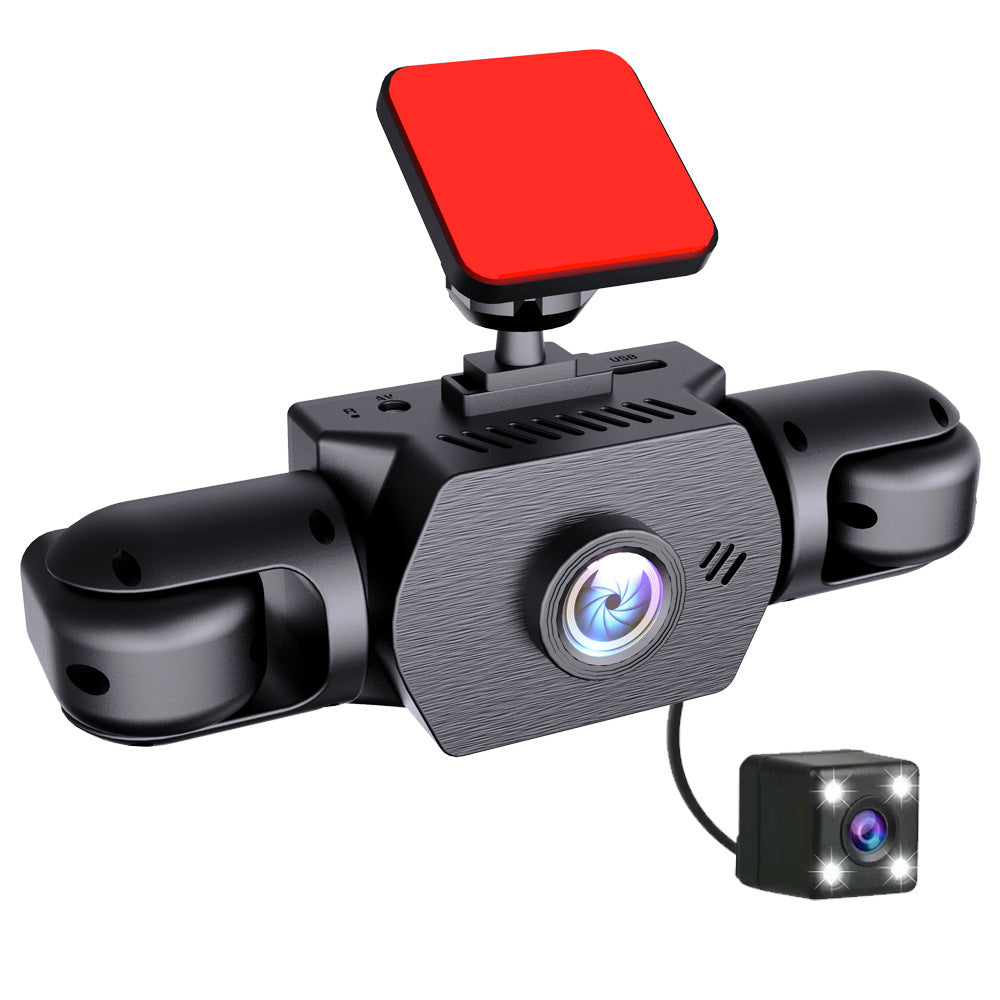 Original 4K quality Four-Camera Vehicle Driving Recorder with 360-Degree View