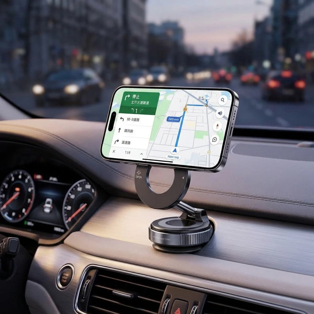 New Vacuum Magnetic Car Phone Holder