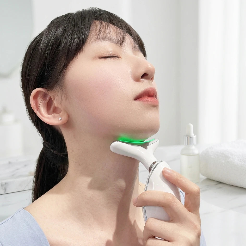 Dolphin Microcurrent Facial and Neck Care Device