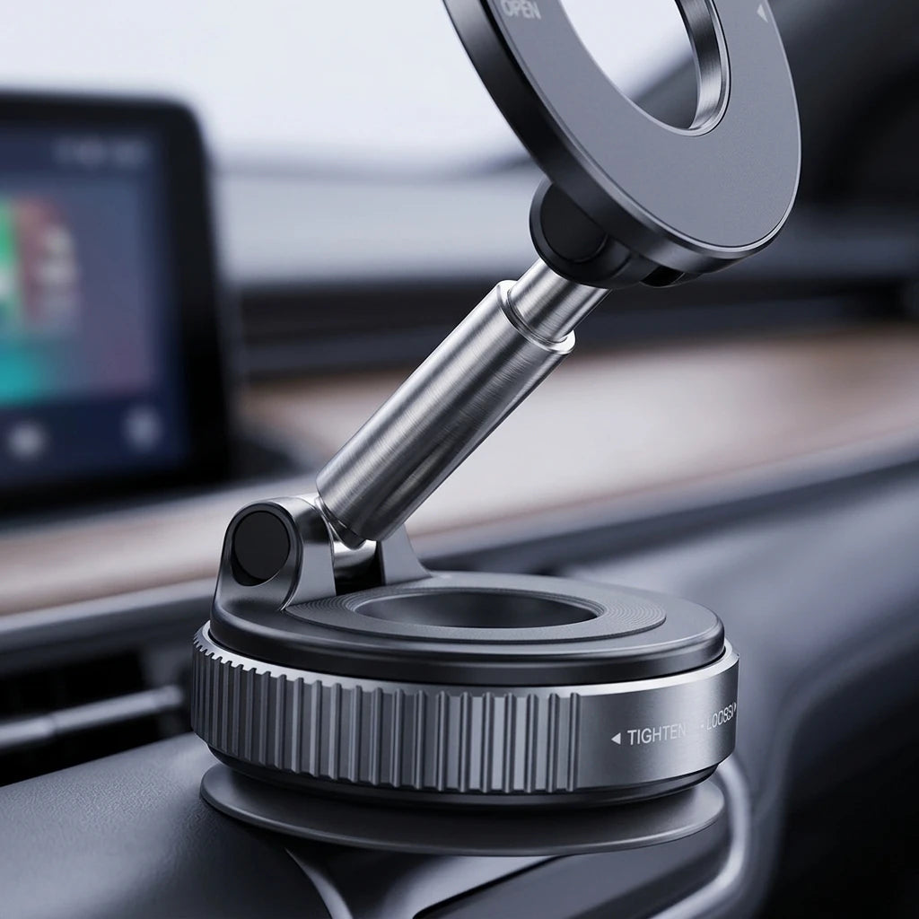 New Vacuum Magnetic Car Phone Holder