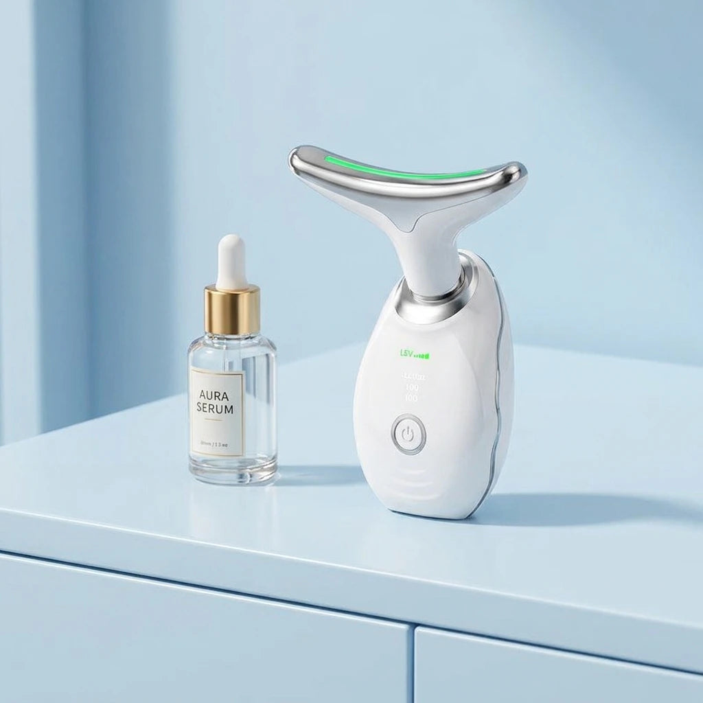 Dolphin Microcurrent Facial and Neck Care Device